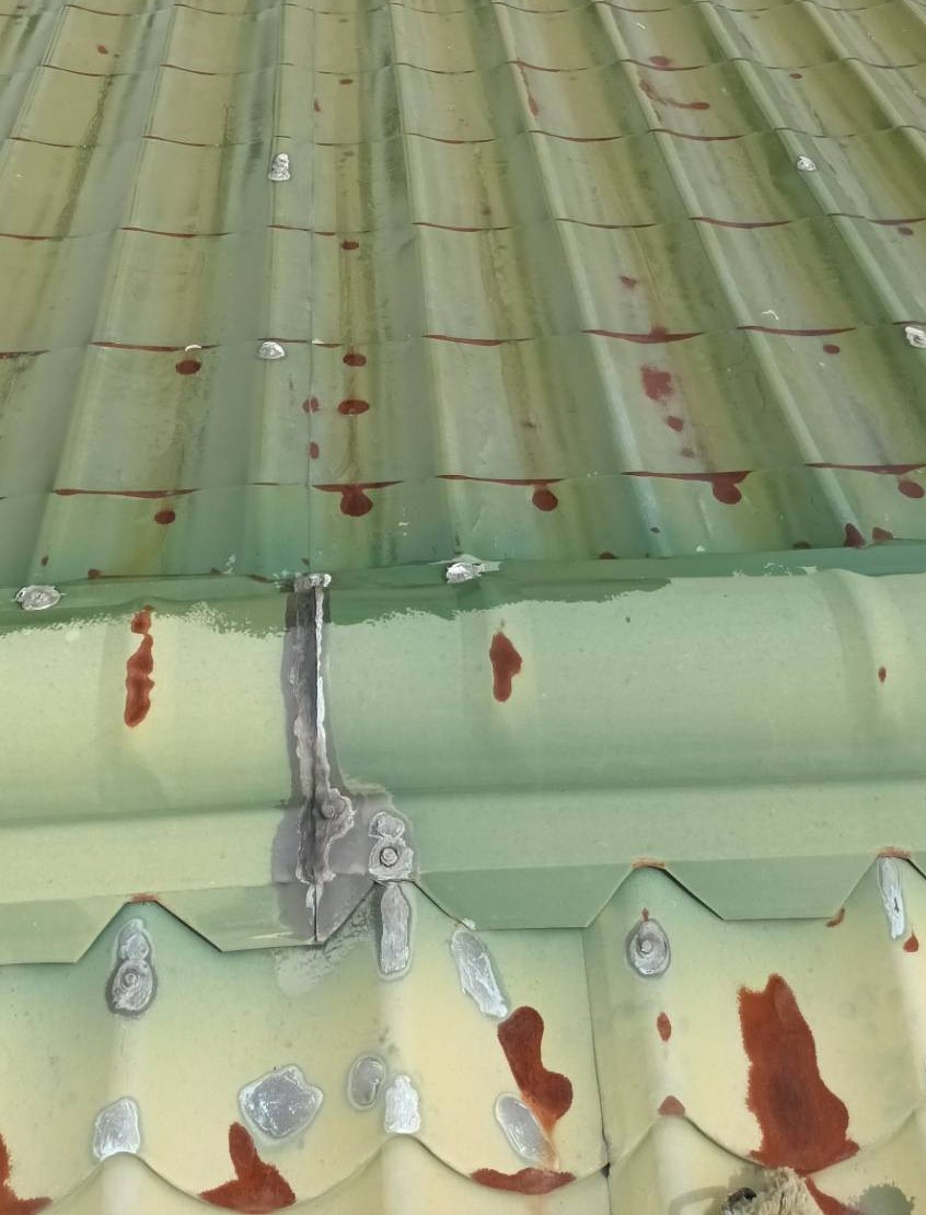 台南屋頂鐵皮防鏽工程/鐵皮翻新防鏽/屋頂防水隔熱