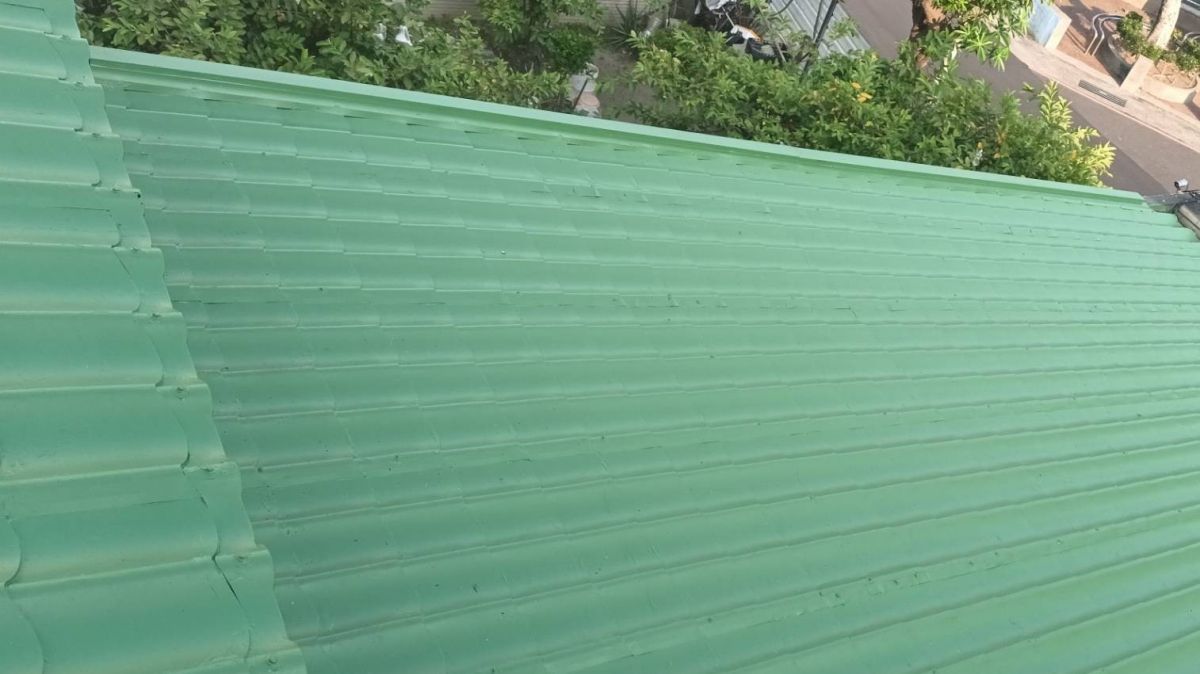 台南屋頂鐵皮防鏽工程/鐵皮翻新防鏽/屋頂防水隔熱